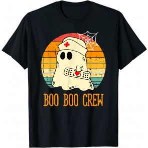 Boo Boo Crew Nurse Ghost T-Shirt
