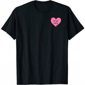 Boo You Heart Left Chest T-Shirt