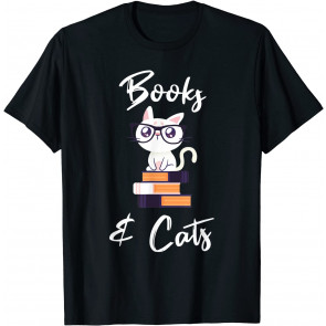 Books And Cats  T-Shirt