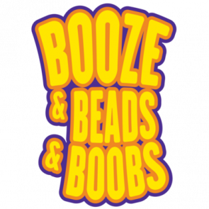 Booze  Beads  Boobs  Mardi Gras Tshirt New Orleans Beads And Bling  Mardi Gras  New Orleans  Louisiana Tshirt  T-Shirt