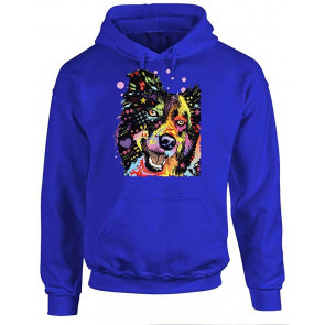 Border Collie - Dean Russo Dog Modern Art - T-Shirt