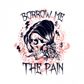 Borrow Me The Pain Gothic Tshirt