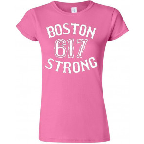 Boston Strong Pink Junior T-Shirt