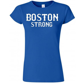 Boston Strong Royal Blue Junior T-Shirt