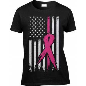 Breast Cancer Flag T-Shirt