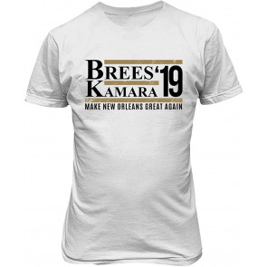 Brees Kamara New Orleans Great Again 19 Men's T-Shirt