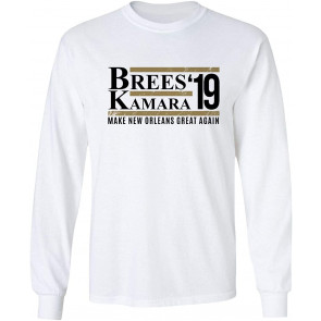 Brees Kamara New Orleans Great Again 19 Men's T-Shirt
