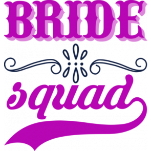 Bride Squad Wedding 3 T-Shirt
