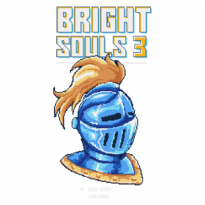 Bright Souls 3 Retro Gaming Tshirt