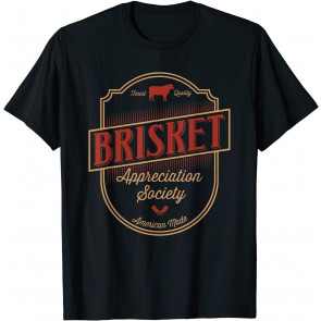 Brisket Appreciation Society Smoking Meat Vintage Barbecue T-Shirt