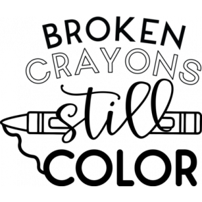 Broken Crayons T-Shirt