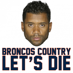 Broncos Country Lets Die Funny Russel Wilson Shirt
