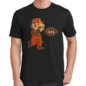 Browns 8-Bit Football Quarterback T-Shirt
