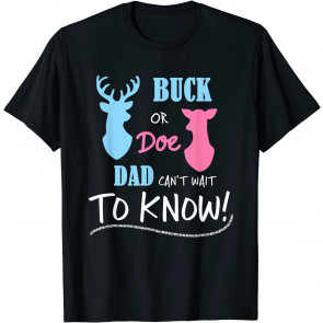 Buck Or Doe Gender Reveal Party  T-Shirt