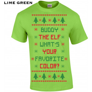 Buddy Elf Favorite Color T-Shirt
