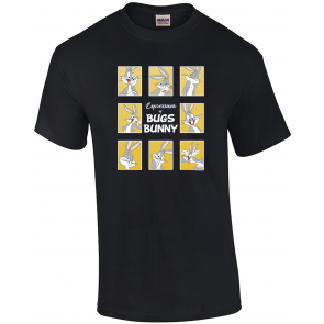 Looney Tunes Bugs Bunny Many Expressions Box Up T-Shirt