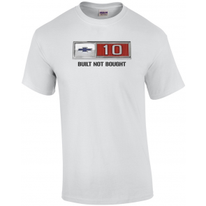 Hotrod C10 Built Not Bought Vintage 1970's Truck Tshirt