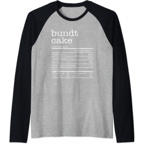Bundt Cake Nutrition Facts T-Shirt