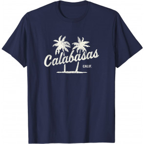 Calabasas California Vintage 70s Palm Trees T-Shirt