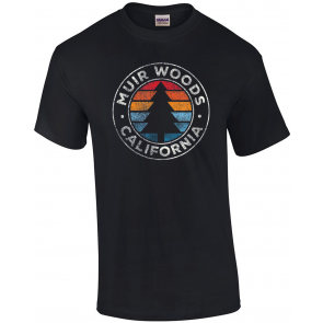 Muir Woods California Vintage Graphic Retro 70s T-Shirt
