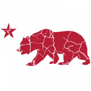 California Bear Star  California Tshirt