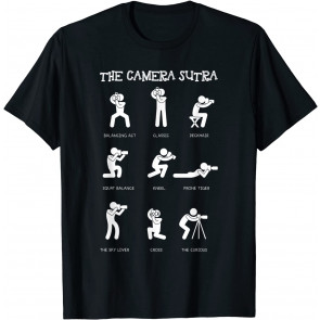 Camera Photographer Pose Photography T-Shirt