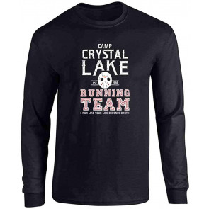 Camp Crystal Lake Running Team Horror Movie Full T-Shirt