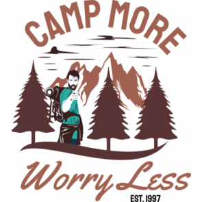 Camp More Worry Less T-Shirt