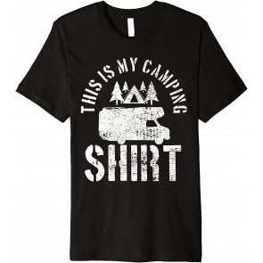 Camping Trailer Van Mobile Home Caravan Motorhome T-Shirt