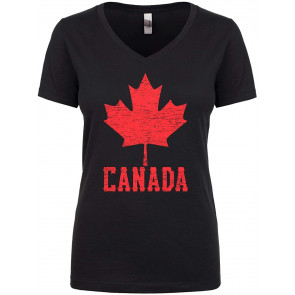 Canadian Flag Canada Maple Leaf Juniors T-Shirt