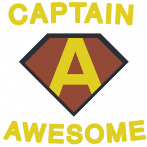 Captain Awesome Tshirt
