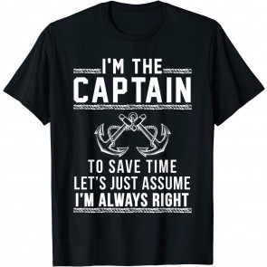 Captain Of The Boat - T-Shirt