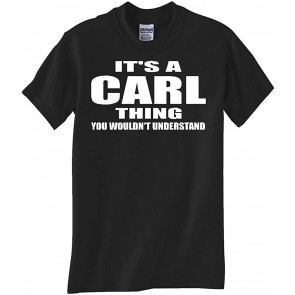 Carl Thing Black T-Shirt