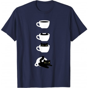 Cat Coffee Cat Lover Pet Love T-Shirt