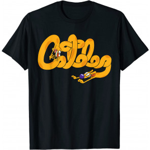 Cat Dog Cursive T-Shirt
