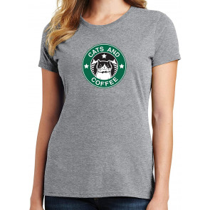 Cats And Coffee T-Shirt