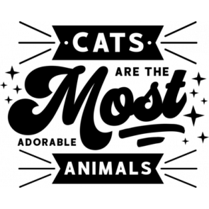 Cats Are The Most Adorable Animals T-Shirt