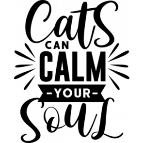 Cats Can Calm Your Soul T-Shirt