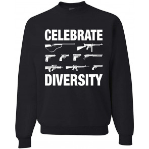 Celebrate Diversity Gun Rights American T-Shirt