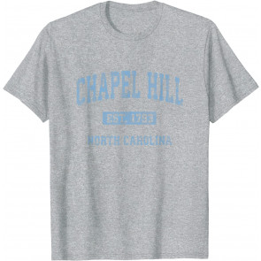 Chapel Hill North Carolina NC Vintage Athletic Sports Design T-Shirt