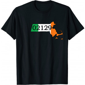 Charlestown 02129 Irish Flag T-Shirt