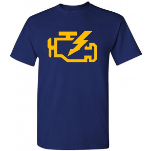 Check Engine Light Mechanic Auto Repair T-Shirt
