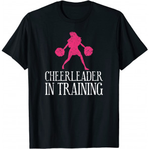 Cheerleader In Training Cheer Learning Cheerleading Sports T-Shirt