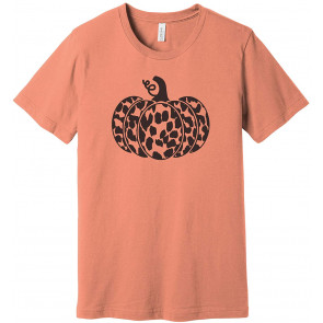 Cheetah Print Pumpkin T-Shirt