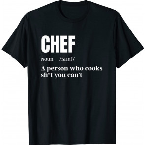 Chef Definition Chef & Cook Gifts T-Shirt