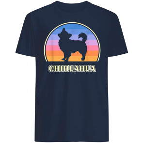 Chihuahua Vintage Sunset Dog T-Shirt