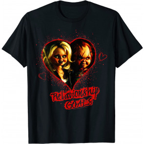 Child's Play Chucky And Tiffany Relationship Goals T-Shirt