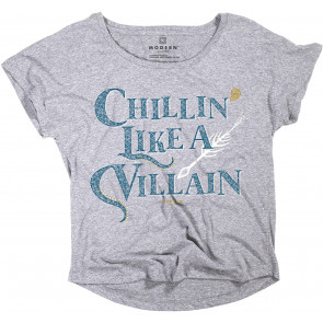 Chillin Like A Villain Tri-Blend Dolman T-Shirt