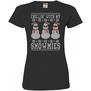 Chillin' With My Snowmies Deluxe Soft T-Shirt
