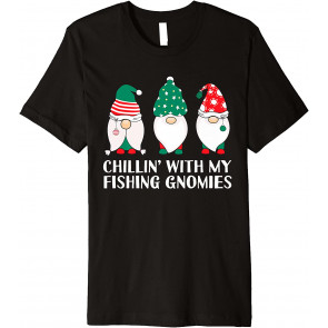 Chilling With My Fishing Gnomies PJ T-Shirt